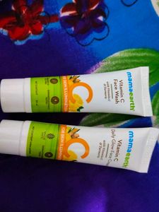 Mamaearth Vitamin C Face Wash Duo