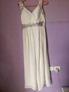 Elegant White Maxi Dress (boutique)
