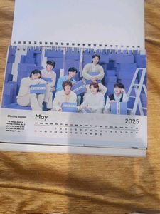 BTS Calendar 2025 - Official Merchandise