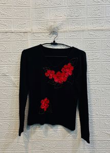 🇫🇷 Paris Imported Floral Sweater