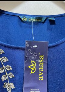 Elegant Blue Kurta.