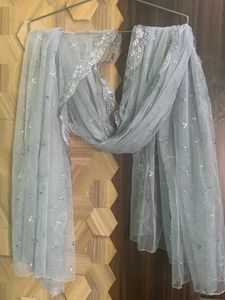 Light Grey Net Siler Work