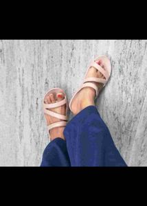 HRX women Comfortable Beige Sandals