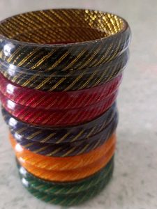 Colorful unbreakable Bangle Set