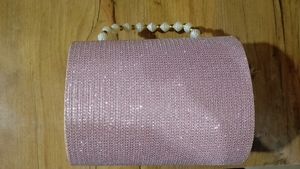 Faith Enterprises Casual Pink Clutch