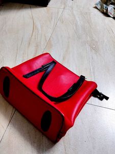 Chic Red Handbag