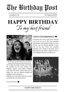 Custom Newspaper Print