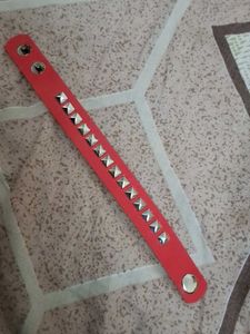Red Studded Bracelet