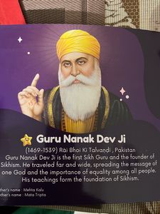 The Sikh Gurus Book For Kids New