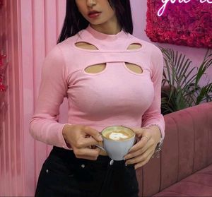 Pinky Butterfly Cut Out Top