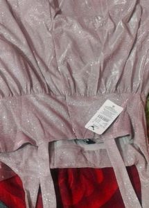 Sparkly Pink Mini Dress