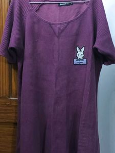 Cute Bunny Patch Dress