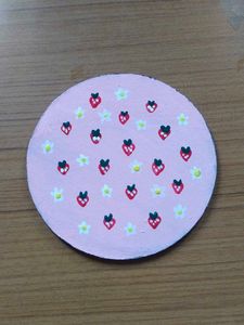Cute Strawberry Coasters