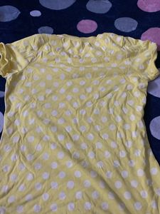Women Yellow Top