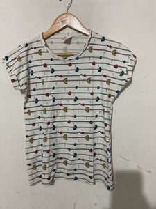 White T-shirt For Women