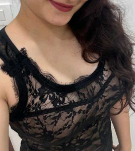 Black Lace Bodycon Dress