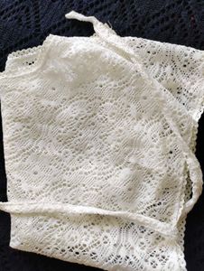 Crop Tie-up Shrug