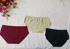 🇳🇿❤️💫 Pack Of Three Silky Stuff Panties