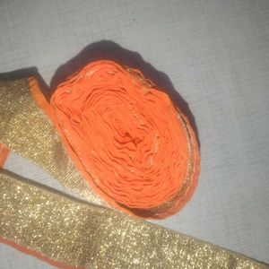 gold Lace and finishing orange🧡🍀