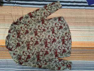 Floral Button-Down Shirt