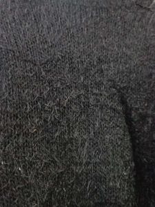 Cozy Black Knit Sweater