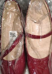 Cherry red Mary Jane