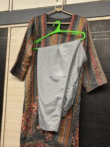 Elegant Floral Print Kurti