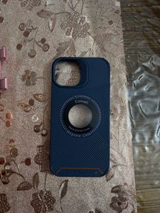 iPhone 15 Navy Blue Colour MagSafe Case