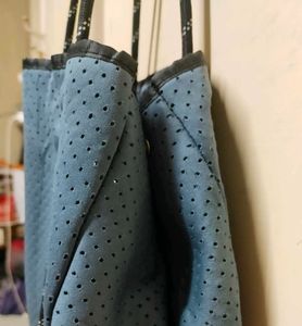 Blue Tote Bag condition good n quality great