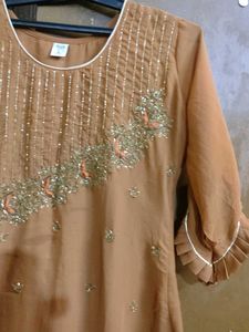 Kurti With Sharara