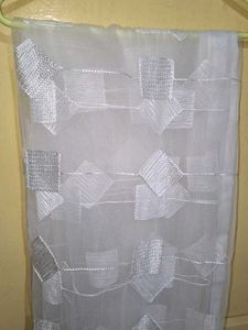 Net White Color Dupatta
