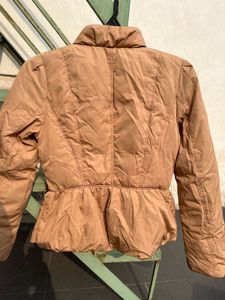 Girls jacket mustard colour