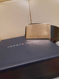 TOMMY HILFIGER genuine leather men&#39;s belt