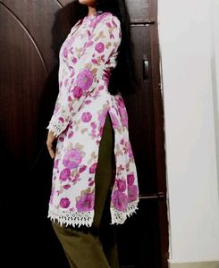 Floral Print Kurti