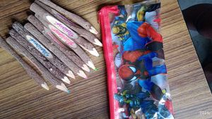 Rustic Branch Colored Pencils - Unique Art Supply