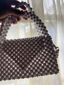 THD Pearl Beaded Handmade Bag