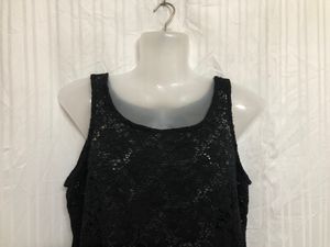 Net Collection Black Lace Top