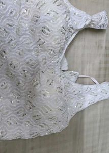 White Embroidered Blouse