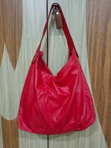 Red Hobo Bag