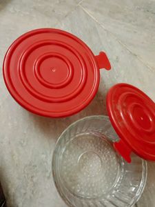 Glass Bowl With Lid