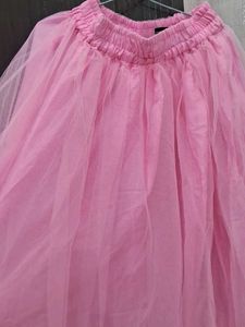 Pink Tulle Skirt