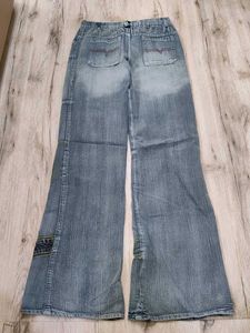 Sc9290 Sabrin Cargo Bootcut Jeans Waist 24