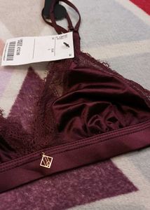 New One Piece Satin Bra...30 32