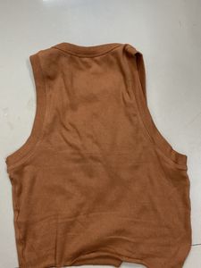 Brown Tank Top
