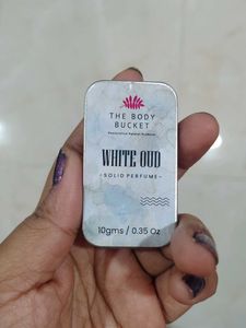 The Body Bucket White Oud Solid Perfume