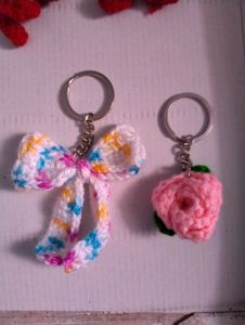 Handmade Crochet Keychains - Unique Designs