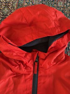 Red Hooded Jacket