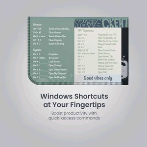 Portronics Mouse Pad With Shortcuts Keys