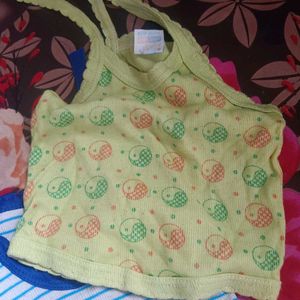 Cute Lion Print Baby Top..Each 30 Rupees