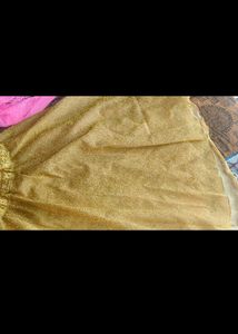 Golden Colour Totally NewSkirt 30₹ Off On Delivery